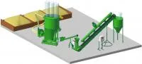Оборудование для гранулирования КГ-0,3 мини